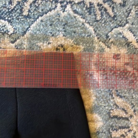 Black zippered hem trouser leggings. Toteme vibes by H&M - Picture 11 of 14